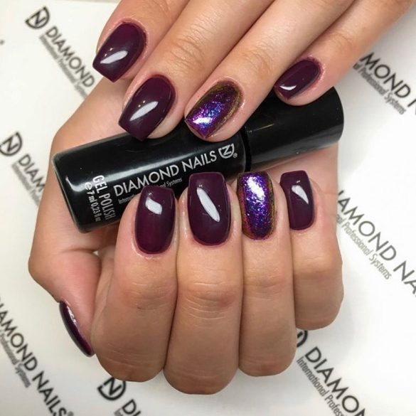 Gel Nail Polish 4ml - DN246 - Alpine Plum - Gel Polish