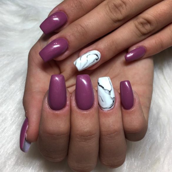 Gel Nail Polish - 4 ml DN248 - Freaky Mauve - Gel Polish