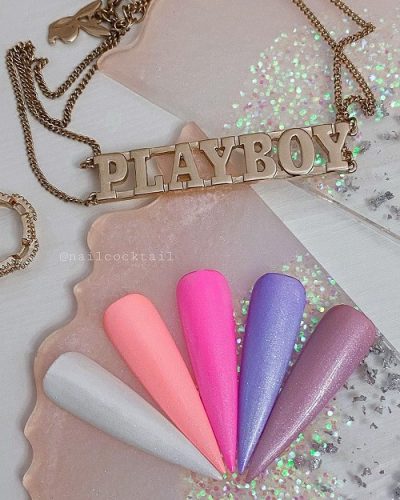 No wipe top gel polish white effect for gel nails with glossy finish