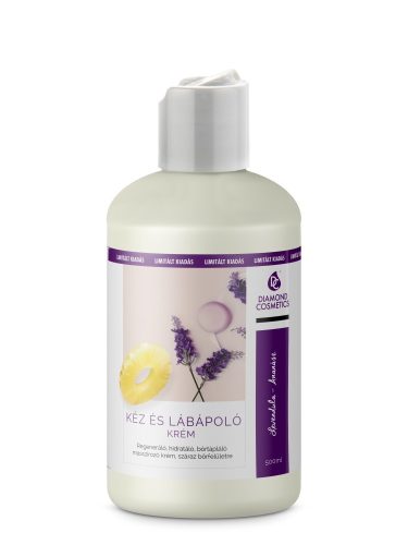 Hand and foot cream - Lavender and pineapple 500ml