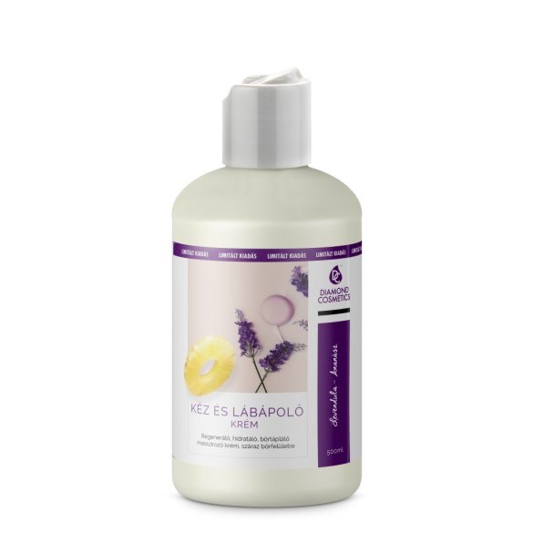 Hand and foot cream - Lavender and pineapple 500ml