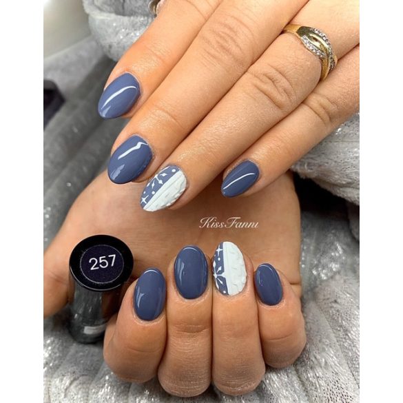 Gel Nail Polish - 4 ml DN257 - Soft Coal - Gel Polish