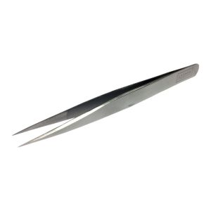 Lash Extension Tweezer (Straight, Silver) 