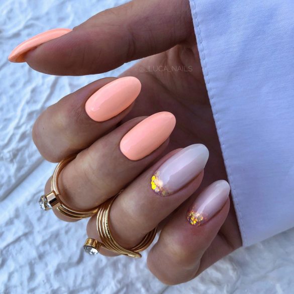 Gel Nail Polish - DN260 - Apricot Peach
