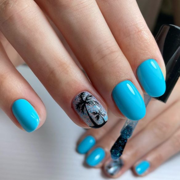 Gel Nail Polish - DN263 - Sky Blue