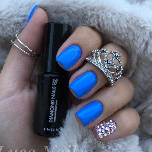Gel Nail Polish - DN264 - Cornflower Blue