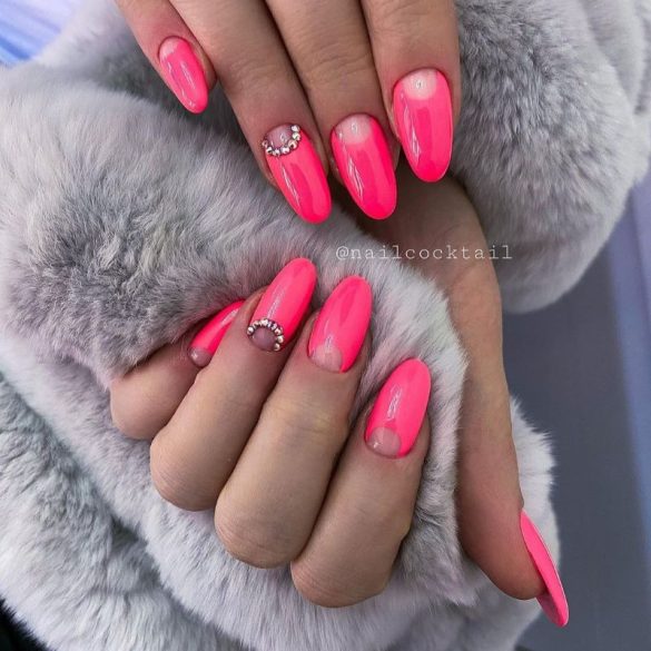 Gel Nail Polish - DN265 - Flamingo Beach Pink 7ml