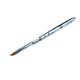 Floral Pattern Metal Case Gel Brush #6 for Precise Gel Application - Diamond Nails