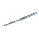 Floral Pattern Metal Case Gel Brush #8 for Precise and Fast Nail Application - Diamond Nails