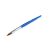 Blue Plastic Gel Brush #8 for Professional Nail Building - Diamond Nails