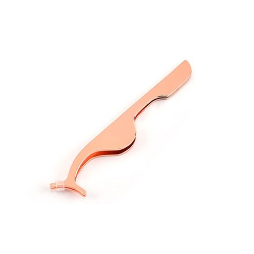 Eyelash Tweezer Applicator (Rosegold Steel)