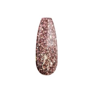 Gel Nail Polish 4 ml - DN060 - RoseGold (Big Glitters) - Gel Polish