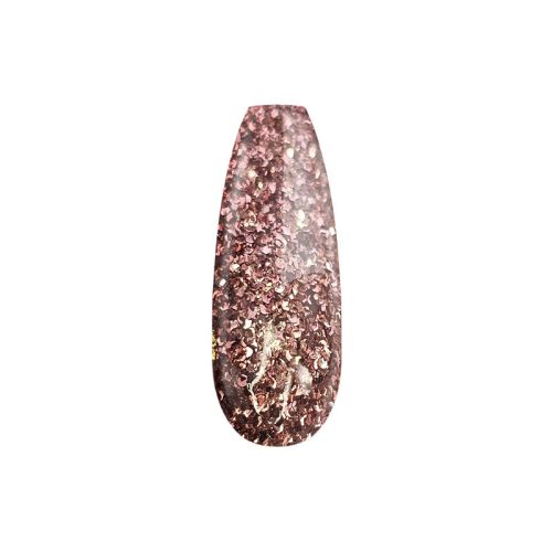 Gel Nail Polish 4ml - DN060 - RoseGold (Big Glitters) - Gel Polish