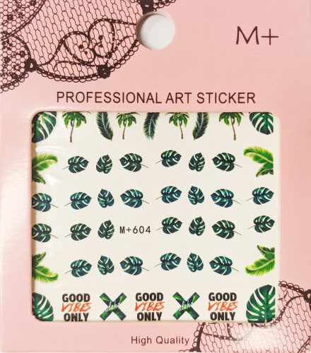Nail art Jungle Leaves stickers- MP604