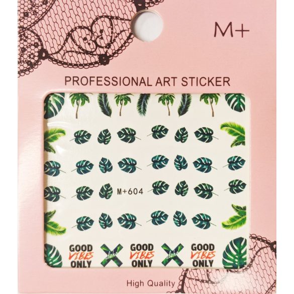 Nail art Jungle Leaves stickers- MP604