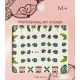 Nail art Jungle Leaves stickers- MP604