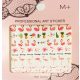 Nail art Flamingo stickers- MP597