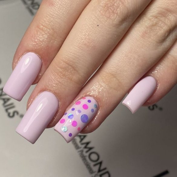 Gel Nail Polish 4ml - DN270 - Pale Lilac - Gel Polish