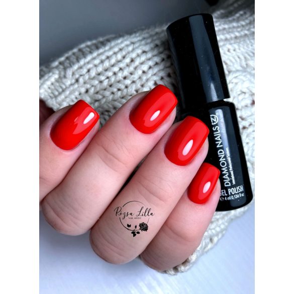 Gel Nail Polish - 4 ml DN272 - True Red - Gel Polish