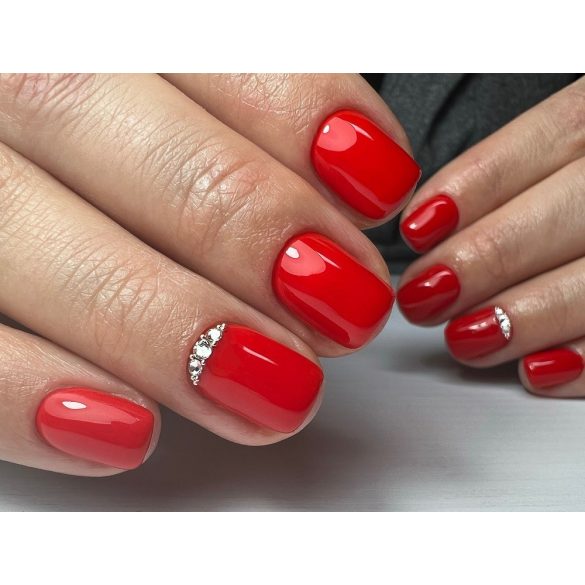 Gel Nail Polish - 4 ml DN272 - True Red - Gel Polish