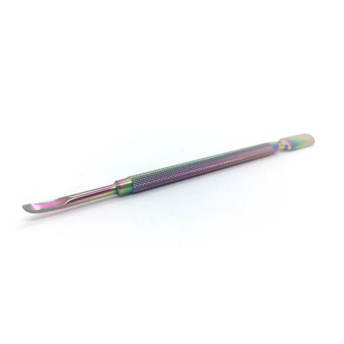 Cuticle Nail Pusher and Scraper Spoon Multicolor #4