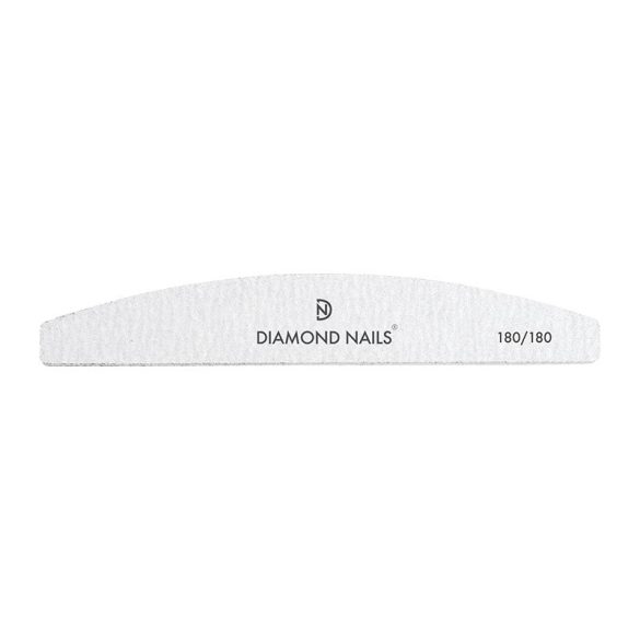 Half moon file white 180/180