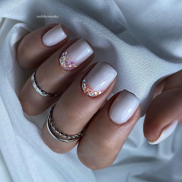 Gel Polish Base - Rubber Base - Angel White 7ml