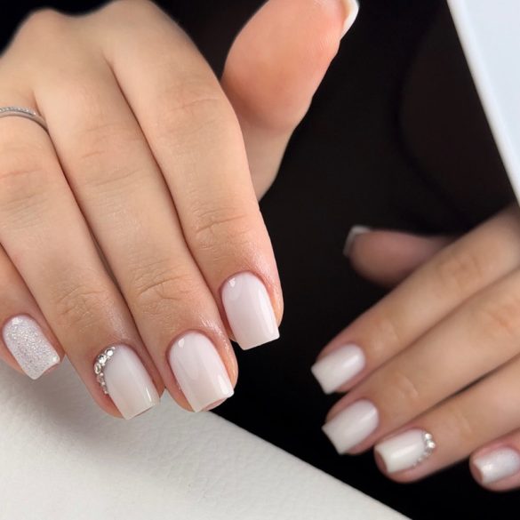Gel Polish Base - Rubber Base - Angel White 7ml