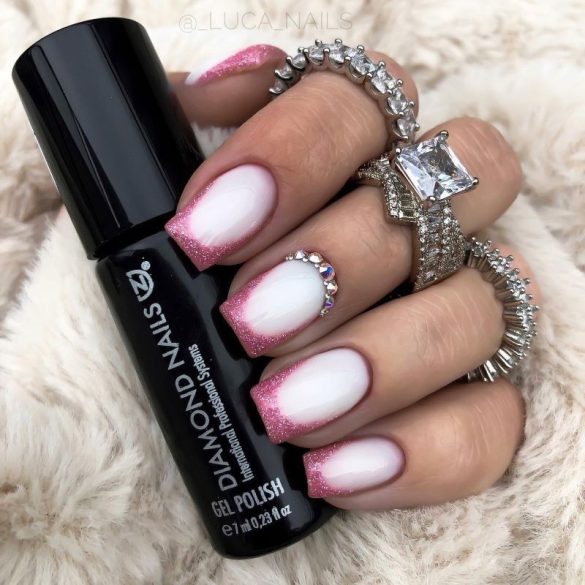 Gel Polish Base - Rubber Base - Angel White 7ml
