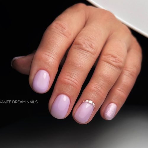 Rubber base violet 7ml base gel for vibrant gel nails