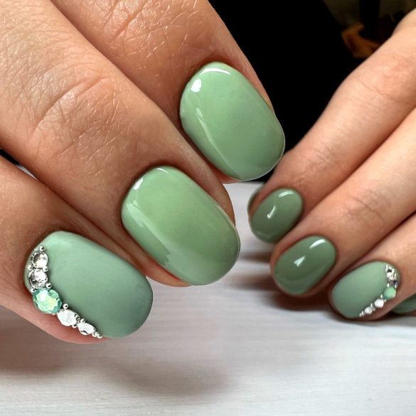 Gel Nail Polish - DN280 - Pastel Green 