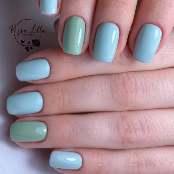 Gel Nail Polish - DN281 - Pastel Mint