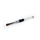 Crystal Silver Gel Brush #6 with Black Case for Gel Nail Building - Diamond Nails