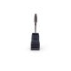 Premium carbide nail drill bit flame shape for precise cuticle cleaning and detailed work