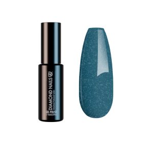 Diamond Nails Gel Polish – Shimmer Dark Turquoise – DN141 – 4ml – HEMA Free