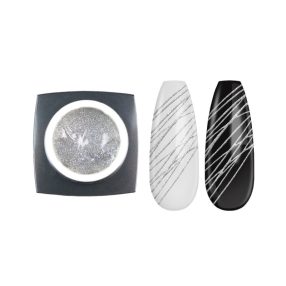 Spider Gel - Silver Glitter 5g