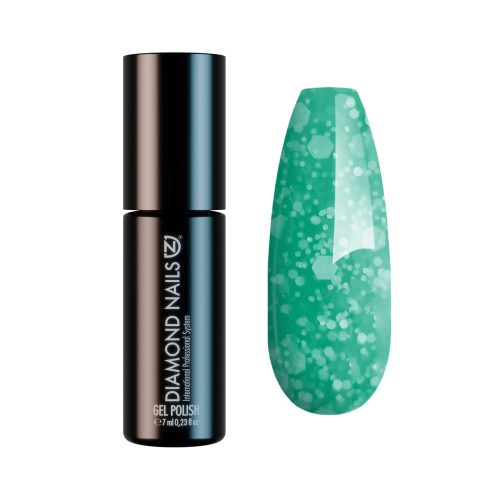 Diamond Nails Gel Polish – Party Pop Aquamarine – DN302 – 7ml – HEMA Free