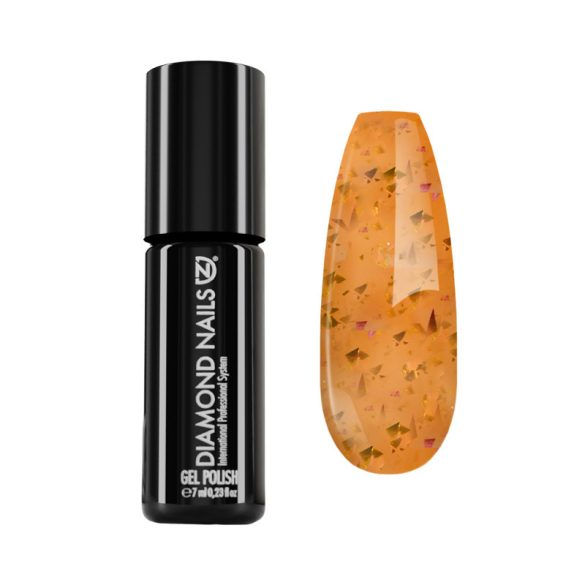 DN307 - Midnight Glam Peach Gel Polish