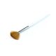 Large Multicolor Fan Brush for Professional Nail Art - Diamond Nails
