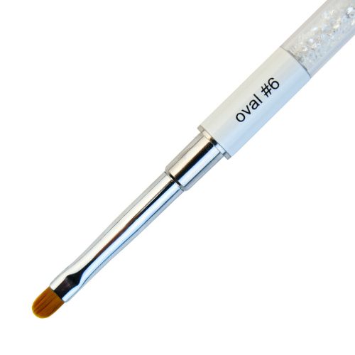 Crystal Gel Brush #6 (white case)