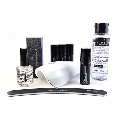 Gel Polish Starting Set with SUNx36 10w UV/LED Lamp