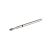 Diamond drill bit small flame 2 medium for precise cuticle cleaning and detailed nail work