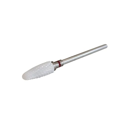 Nail drill bit cylinder medium for smooth surface leveling and controlled material removal