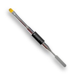 Polygel Dual-Ended Brush Black for Precise Nail Sculpting - Diamond Nails