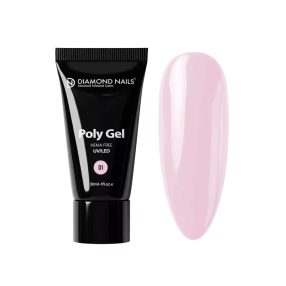 Diamond Nails PolyGel 01 - Milky Pink 30ml - Hema Free