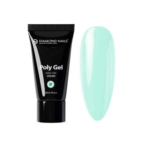 Diamond Nails PolyGel 07 - Light Mint 30ml - Hema Free
