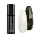 Gold shimmer no wipe top gel polish that adds sparkling golden effect and seals gel nails with high gloss long lasting finish
