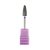 Carbide barrel nail drill bit extra coarse for rapid and powerful removal of gel and acrylic