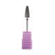 Carbide barrel nail drill bit extra coarse for rapid and powerful removal of gel and acrylic