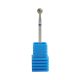 Diamond large ball nail drill bit medium for effective cuticle cleaning and detailed work